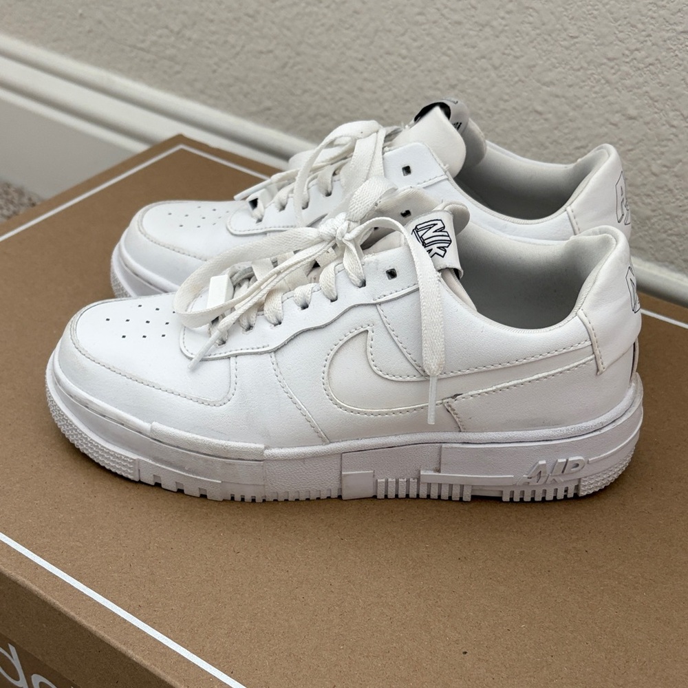 Nike Air Force 1 White Sneakers